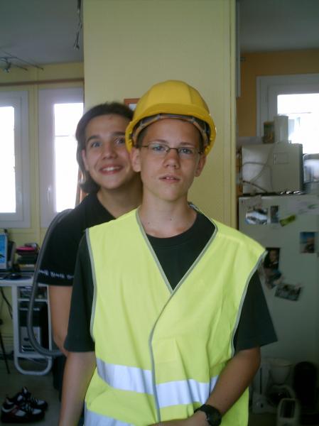 le gars de chantier